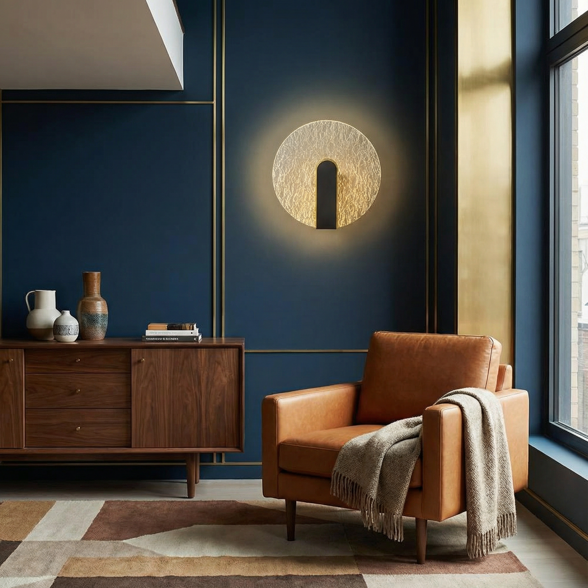 Wall Sconce Halo Detail View | Luxarmonie