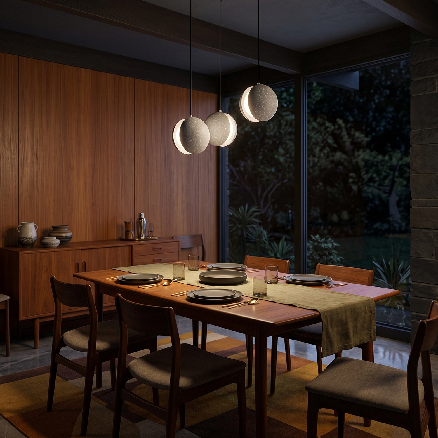 Suspension Élégante Ambiance Cosy et Moderne – Soleil
