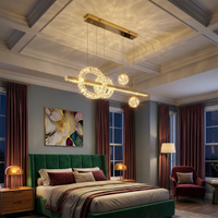 Lustre moderne en cristal pour salon – Cristarèner