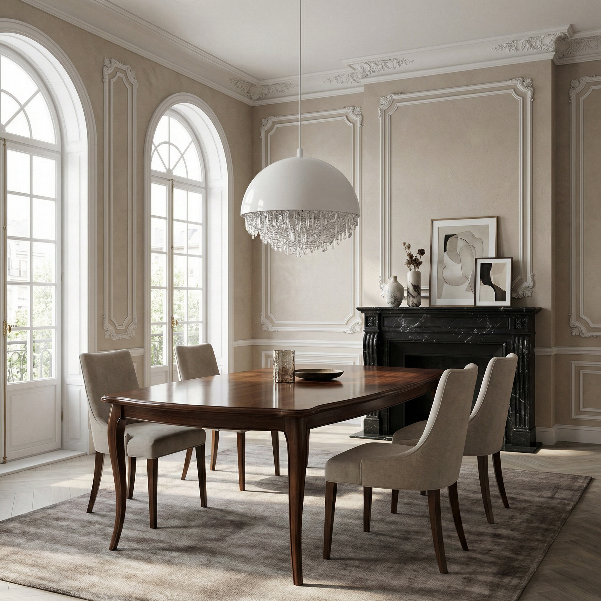 Plafonnier Lune vue ambiance | Luxarmonie