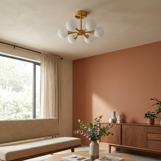 Hanglamp LED Wit Glas Zuiver Design – Lana