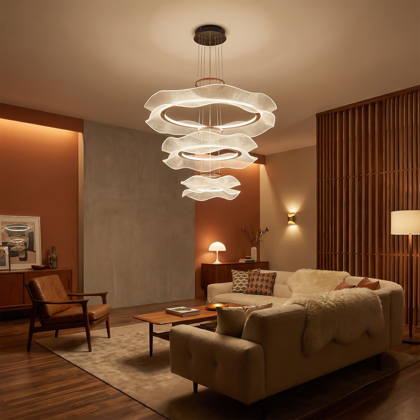 Suspension Célino vue détail | Luxarmonie