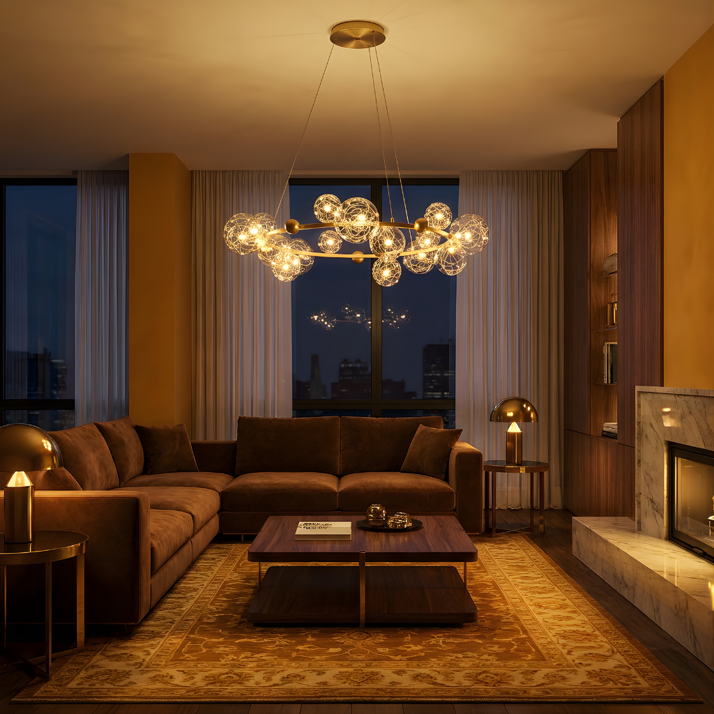 Luminaire Nécrosia vue détail | Luxarmonie