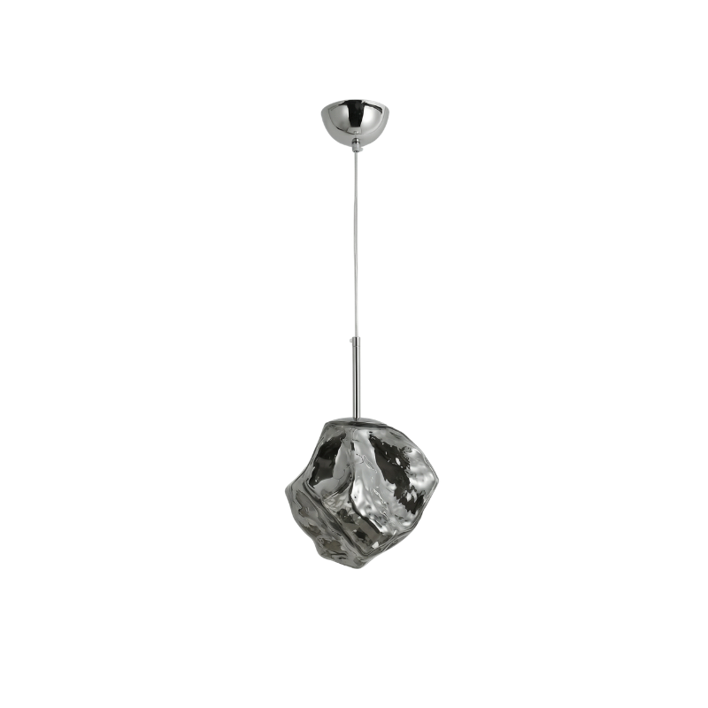 Suspension Tendance Hauteur Ajustable Style Verre Métal – Aurora Nordica