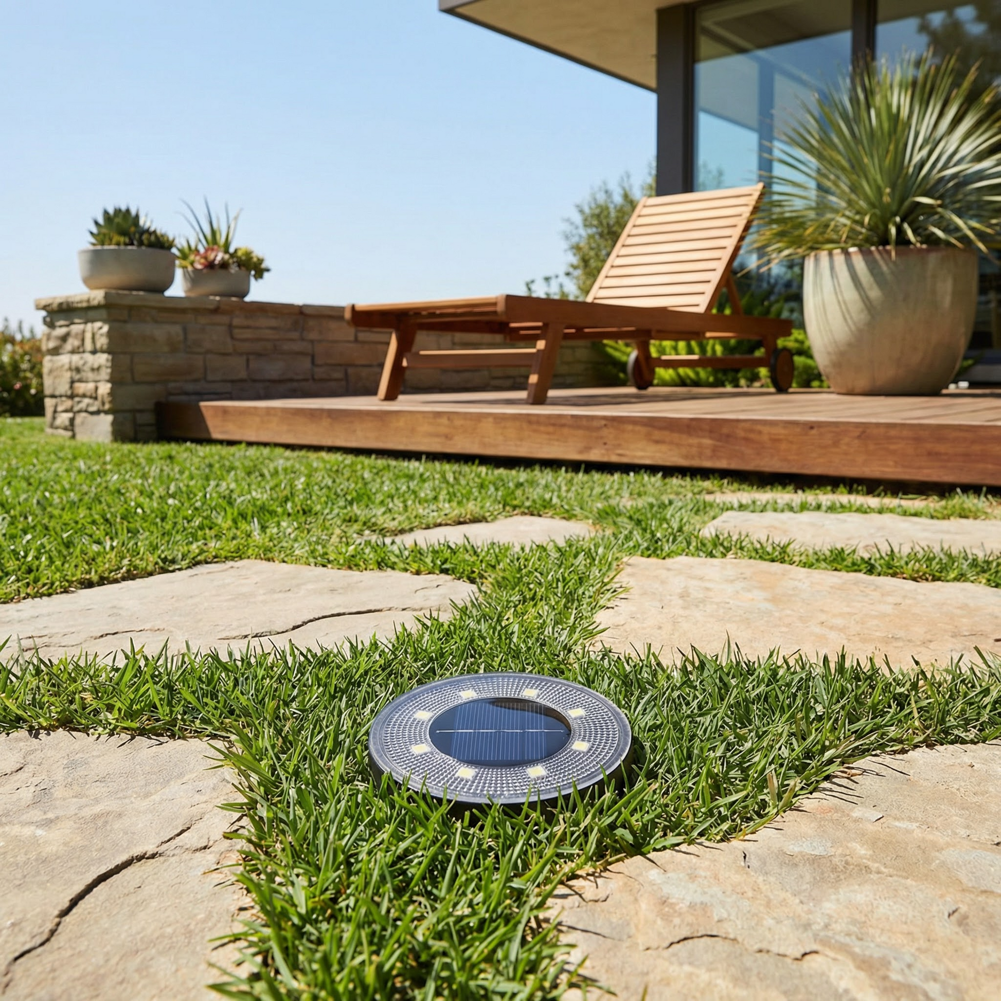 Lumière d'extérieur Noctelis vue ambiance | Luxarmonie