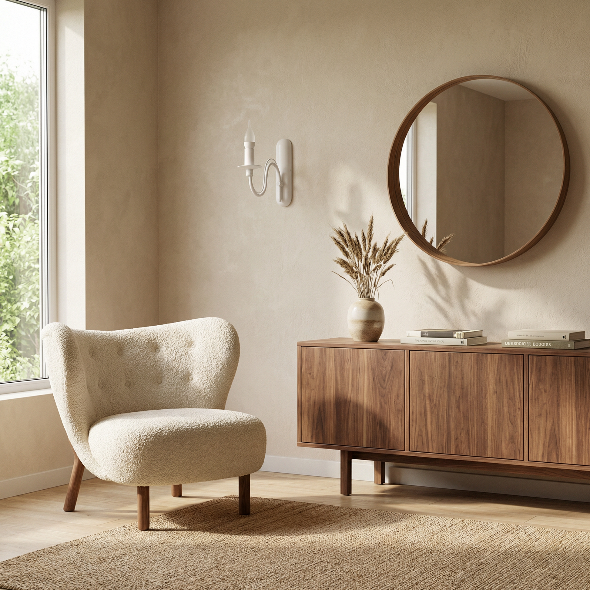 Applique murale bougeoir acier blanc moderne – Asterwyn