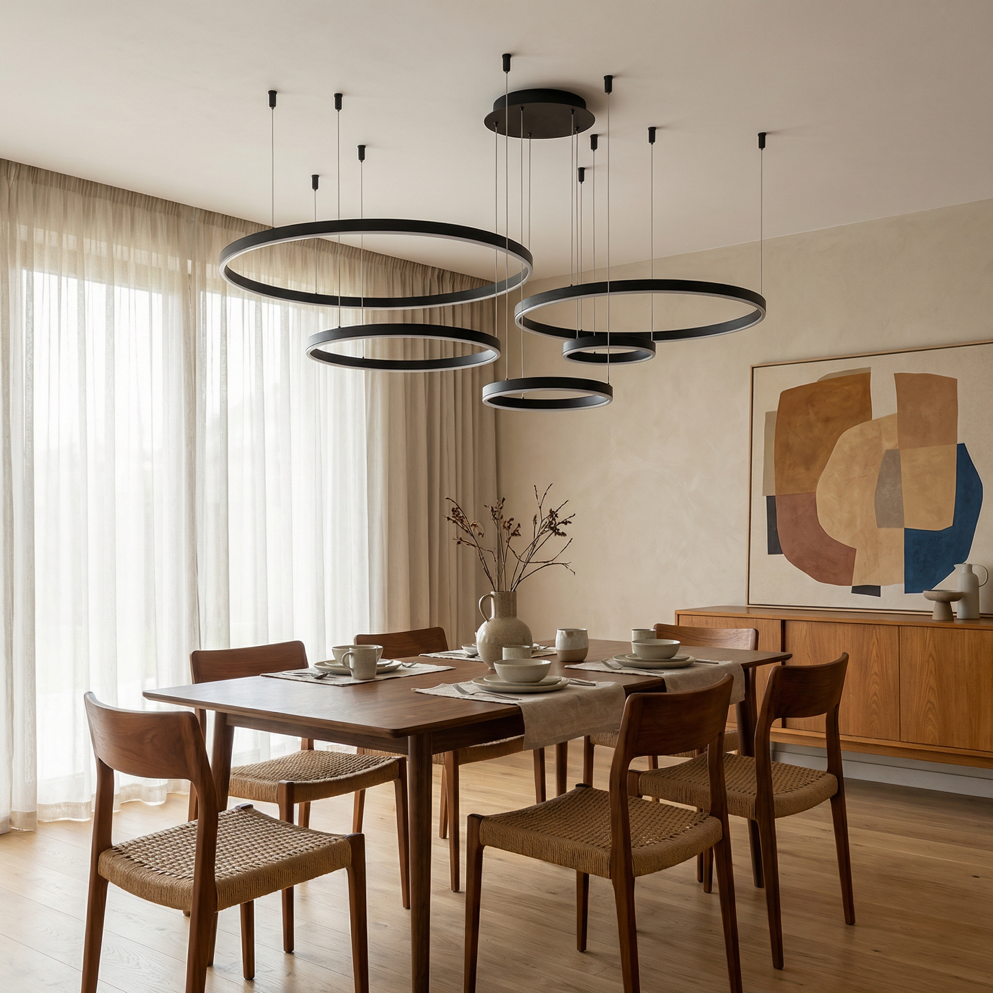 Plafonnier Polaris vue ambiance | Luxarmonie