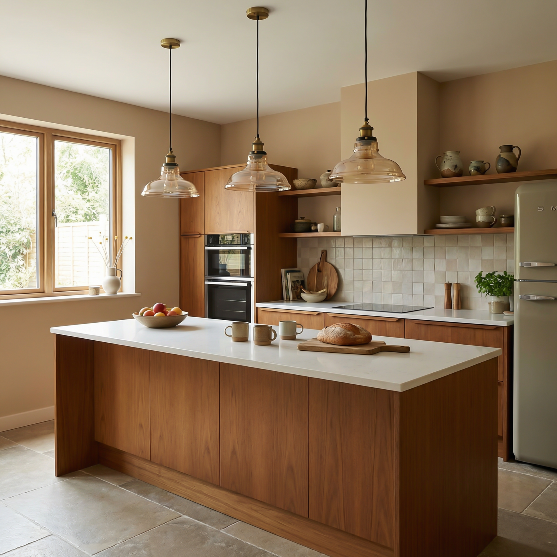 Rookglas Hanglamp voor Woonkamers en Slaapkamers – Ornelica