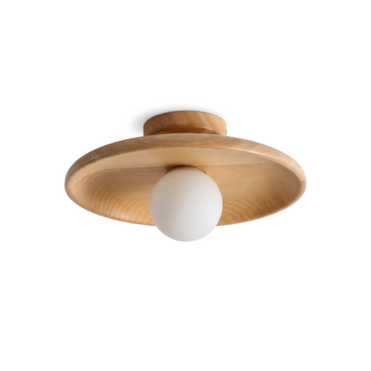 Light Wood Ceiling Light Zen and Contemporary Ambiance – Marbena
