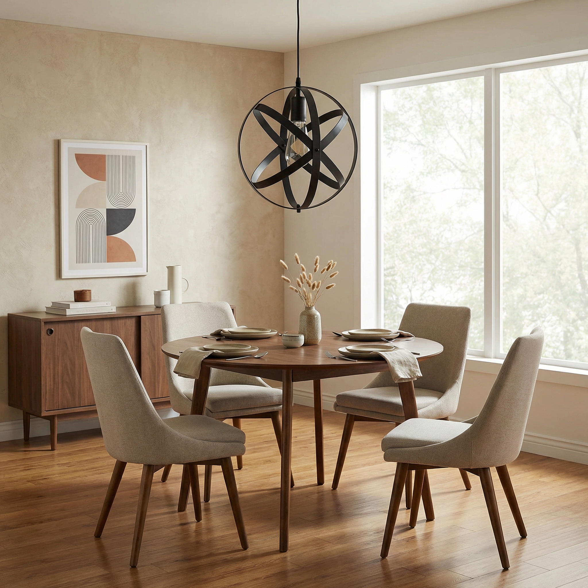 Crépusculaire Ceiling Light Ambiance View | Luxarmonie