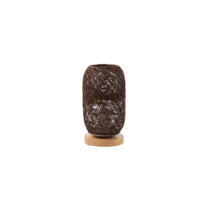 Natuurlijke Rotan- en Houten Designlamp – Veluma