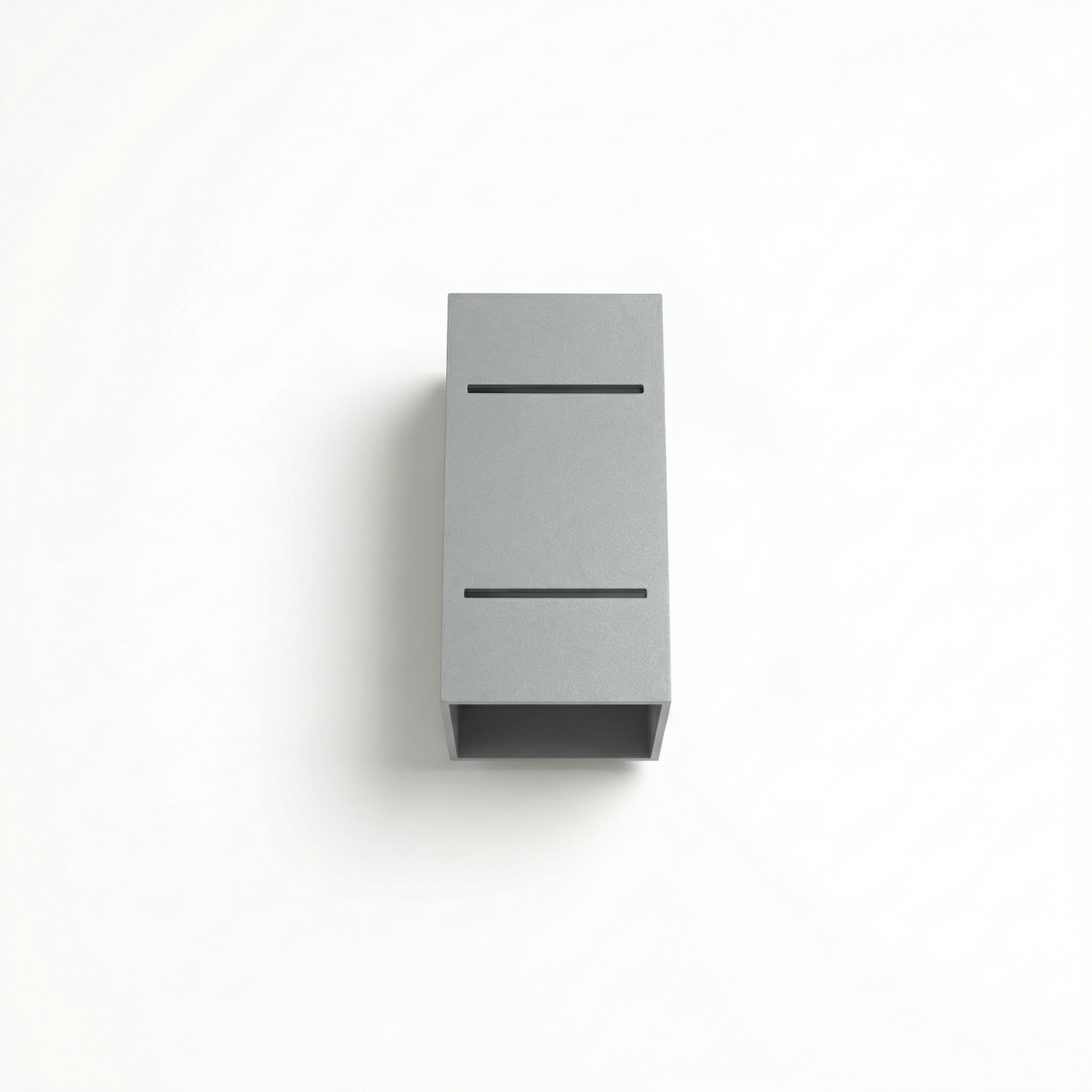 Applique murale aluminium gris moderne salon – Modèle Nerion