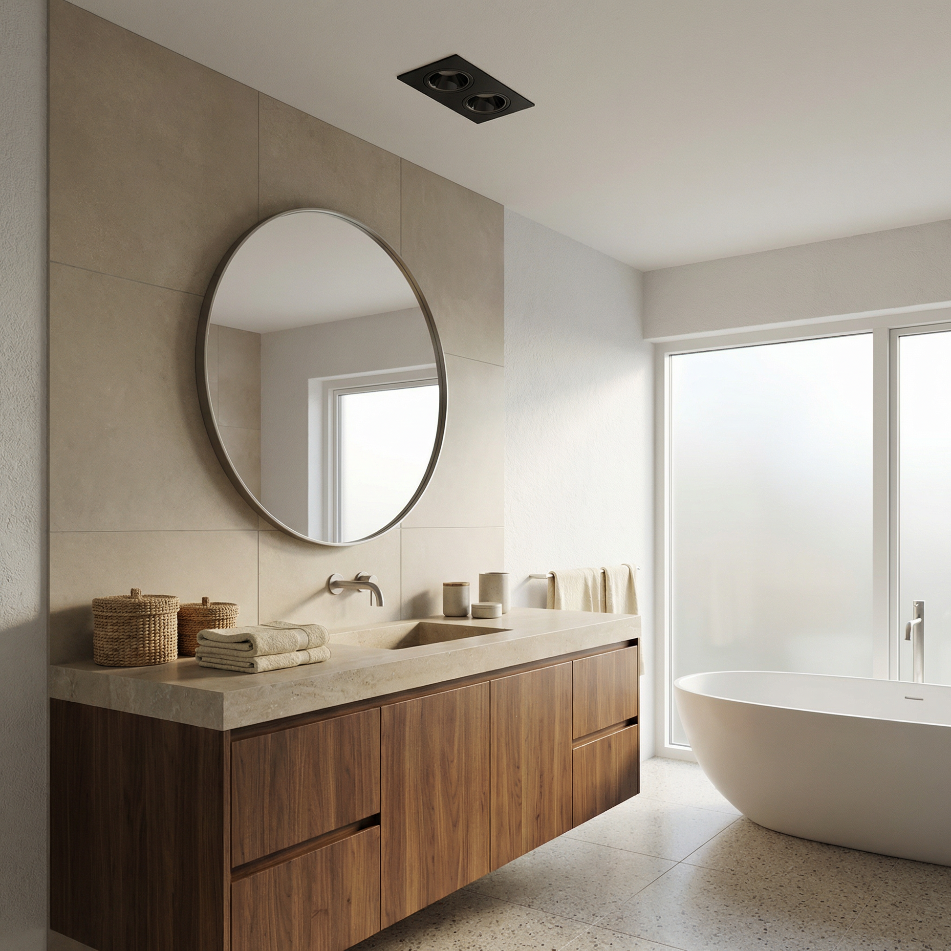 Plafonnier Nik vue ambiance | Luxarmonie