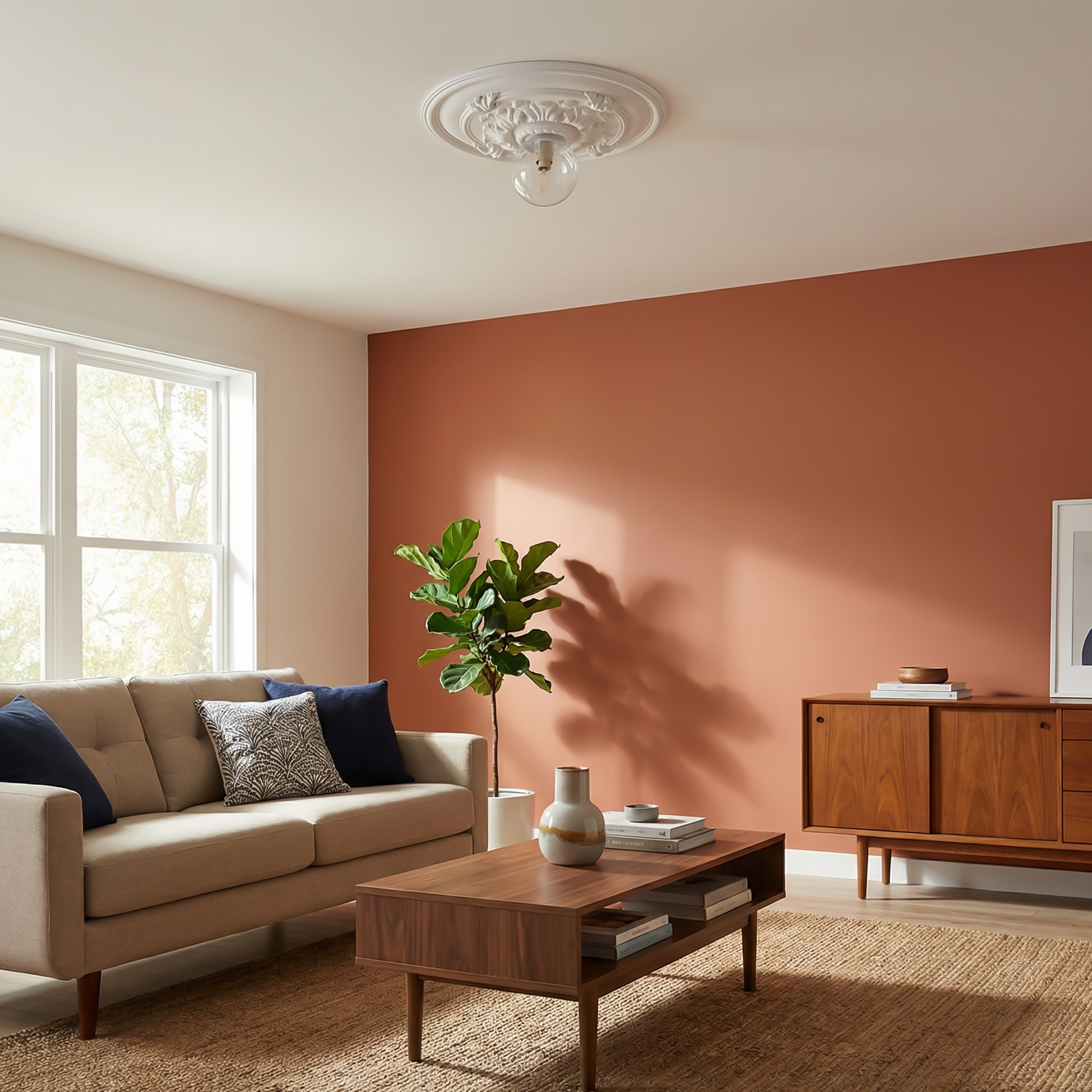 Plafonnier Orluna vue ambiance | Luxarmonie