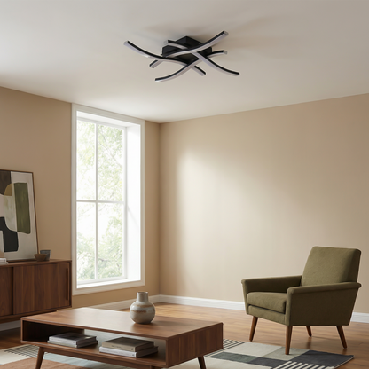 Plafondlamp elegante afwerking en duurzame robuustheid voor uw huis – Zylo