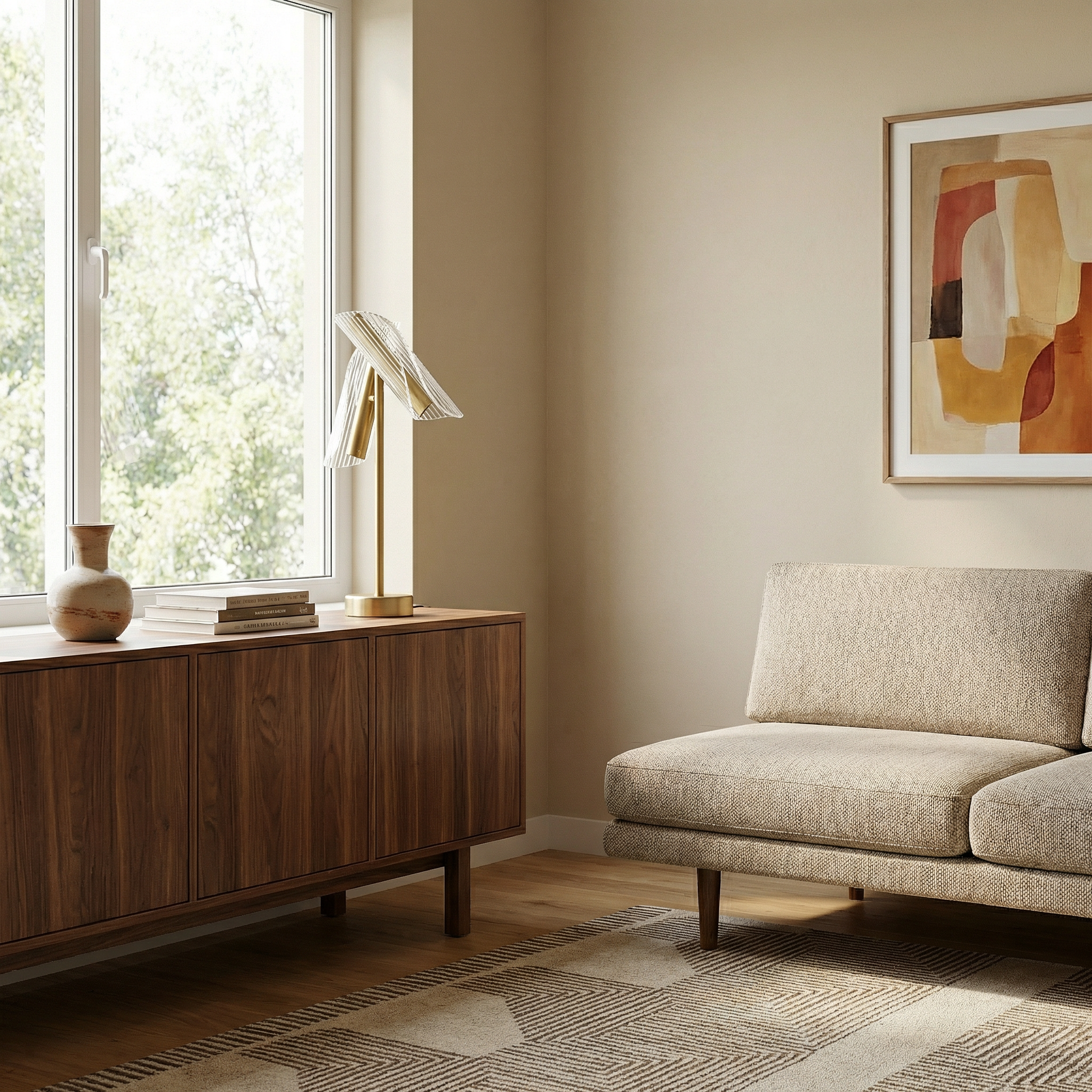 Elegante tafellamp in edele materialen – Éclora