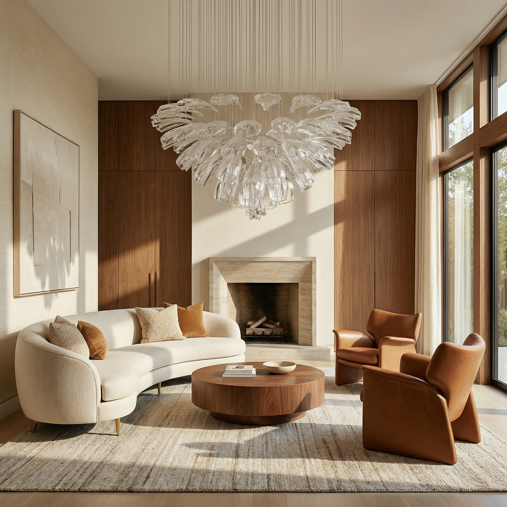 Lustre Ombre vue ambiance | Luxarmonie