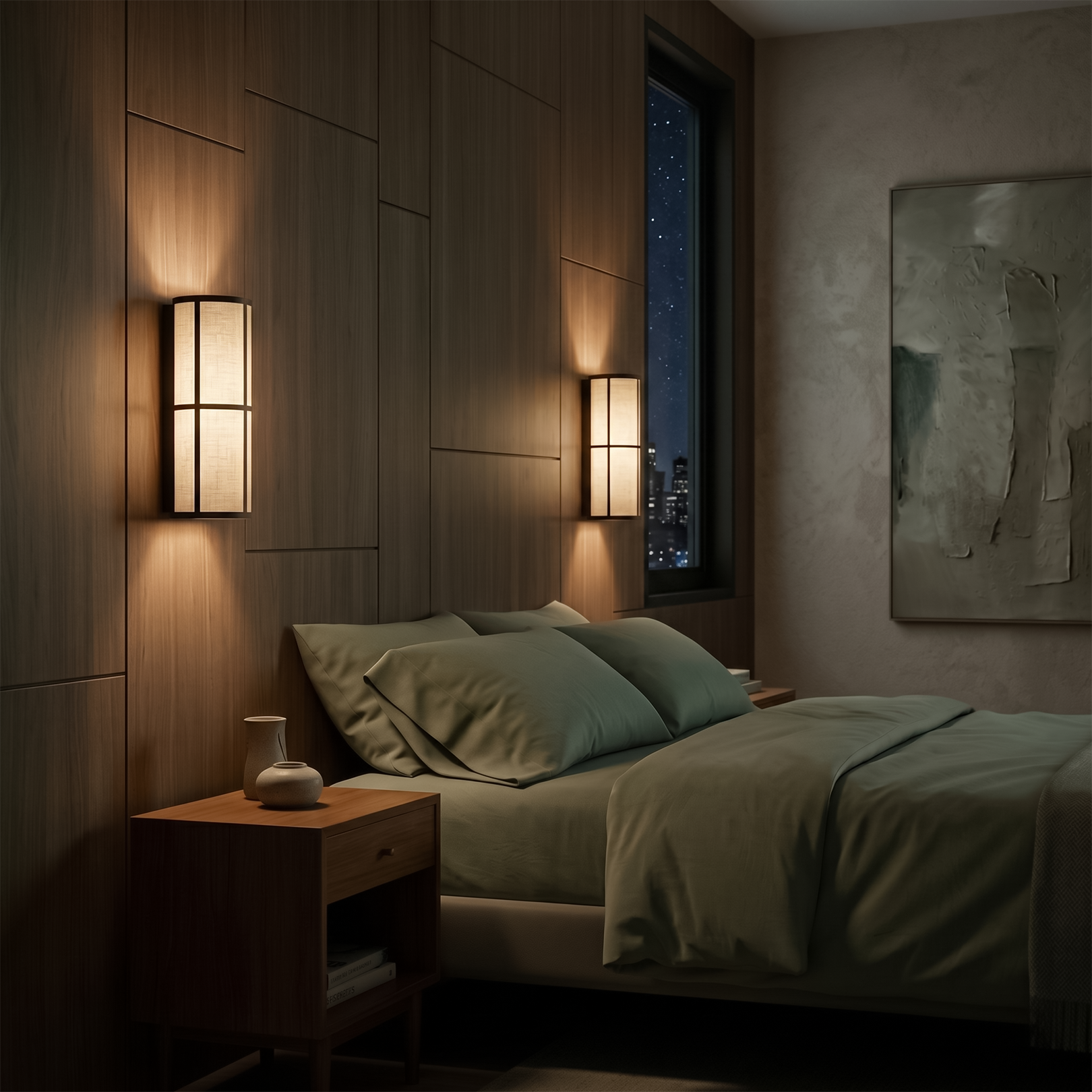 Applique murale en tissu japonais pour chambre – Zenshir