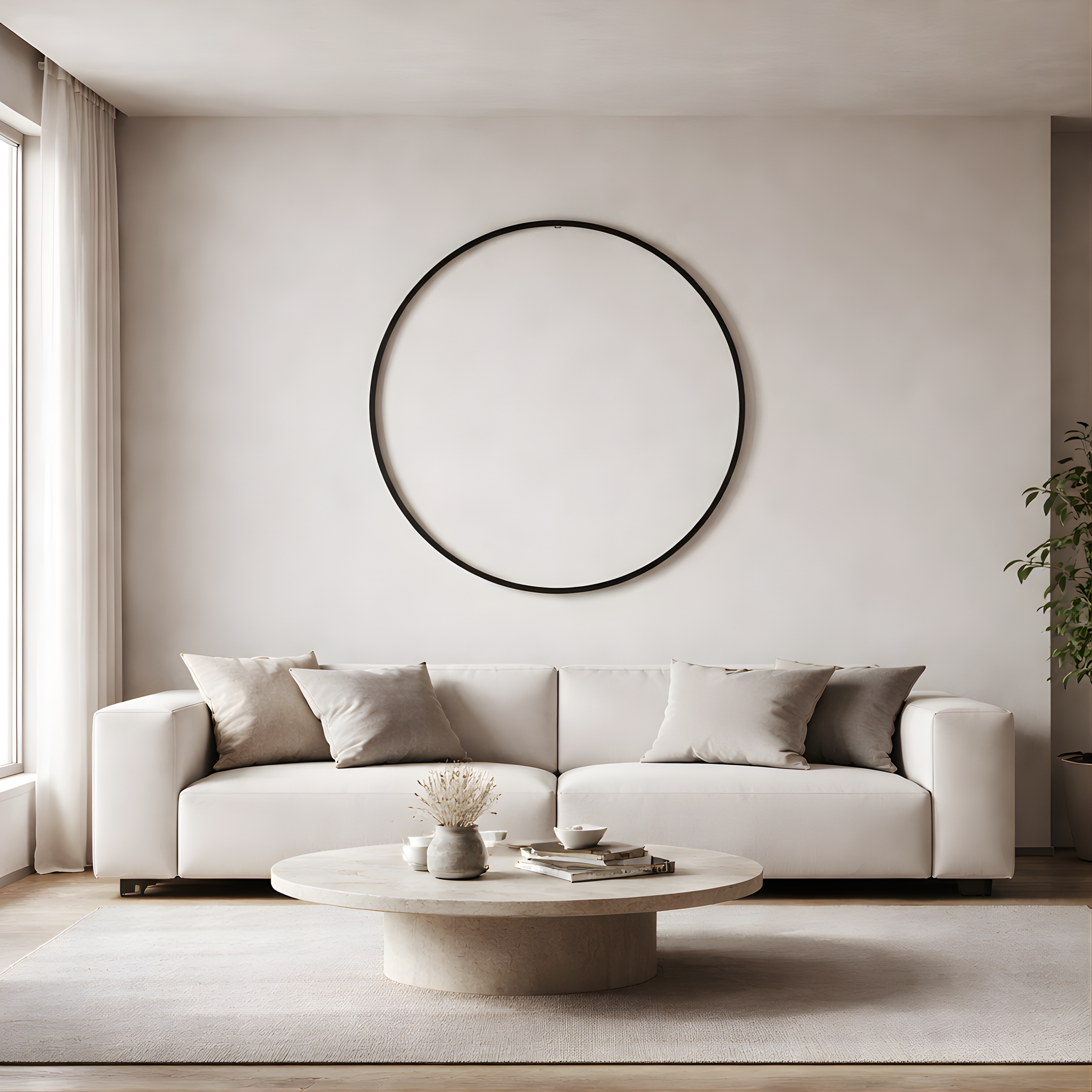 Applique murale Cerchio vue ambiance | Luxarmonie