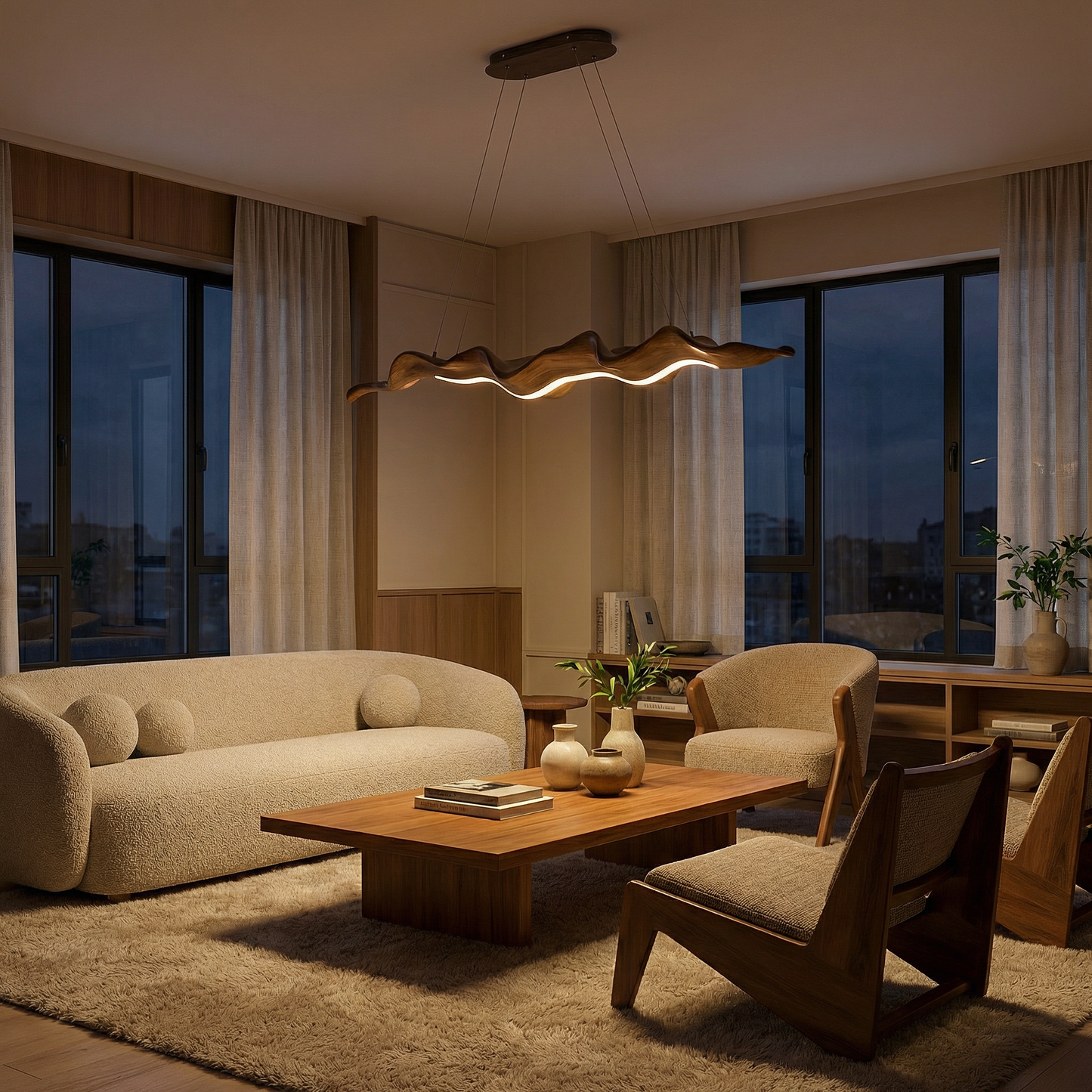 Suspension Calypso vue détail | Luxarmonie