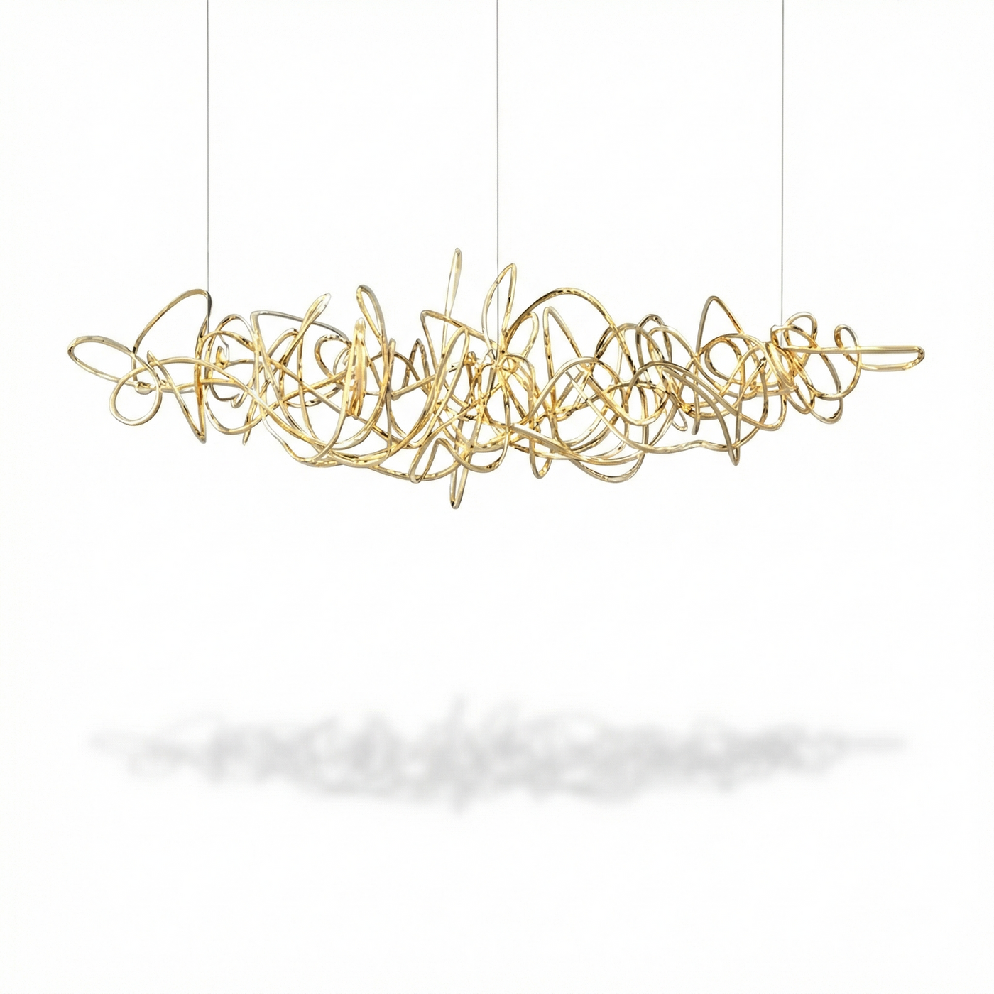 Suspension LED Style Épuré et Aérien pour Intérieur Contemporain – Sora