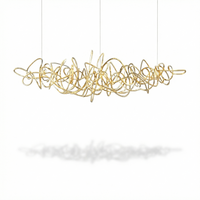 Suspension LED Style Épuré et Aérien pour Intérieur Contemporain – Sora