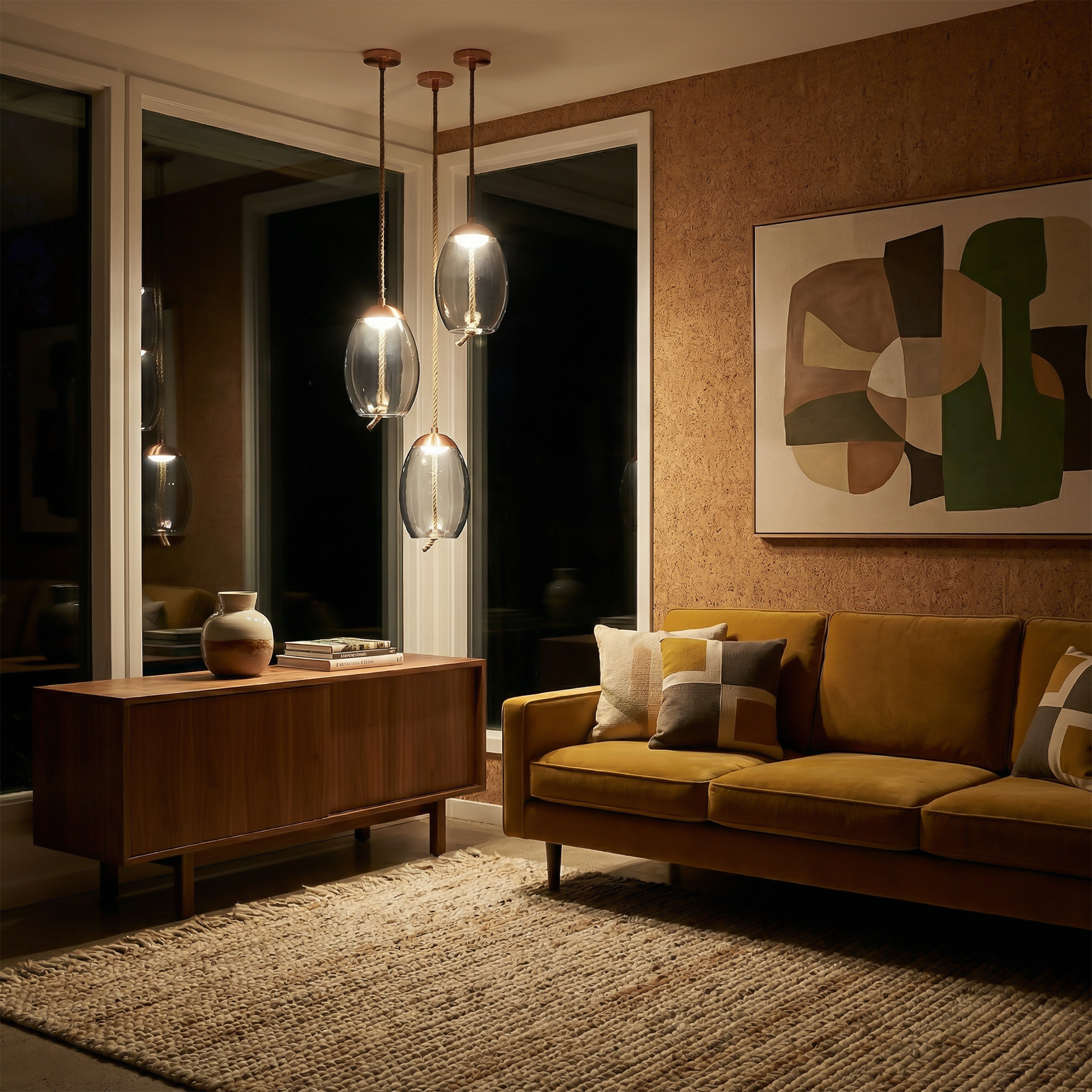 Hanglamp Design Verstelbaar in Chique Industriële Stijl – Nébulis