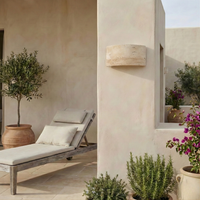 Applique Murale en Pierre Style Wabi-Sabi pour Jardin – Stonara