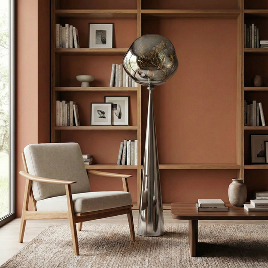 Lampadaire Lava vue ambiance | Luxarmonie