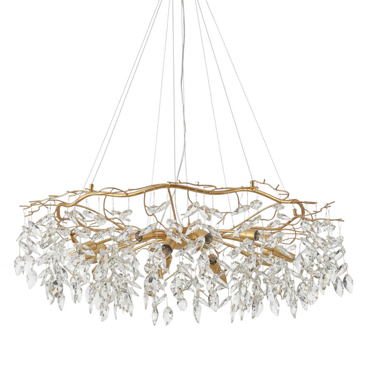 Lustre en Cristal Moderne pour Salon et Hôtels – Zeliora