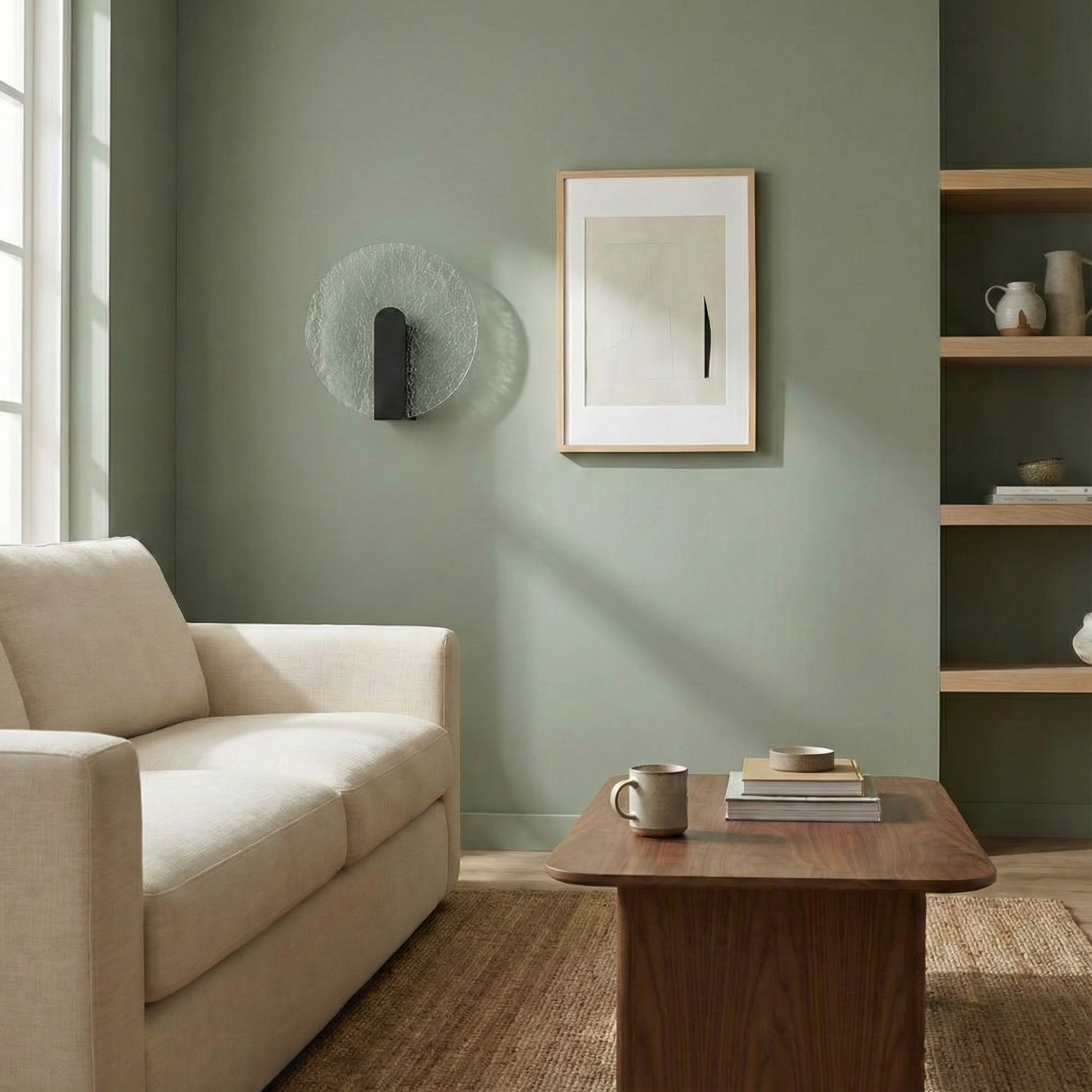 Wall Sconce Halo Ambiance View | Luxarmonie