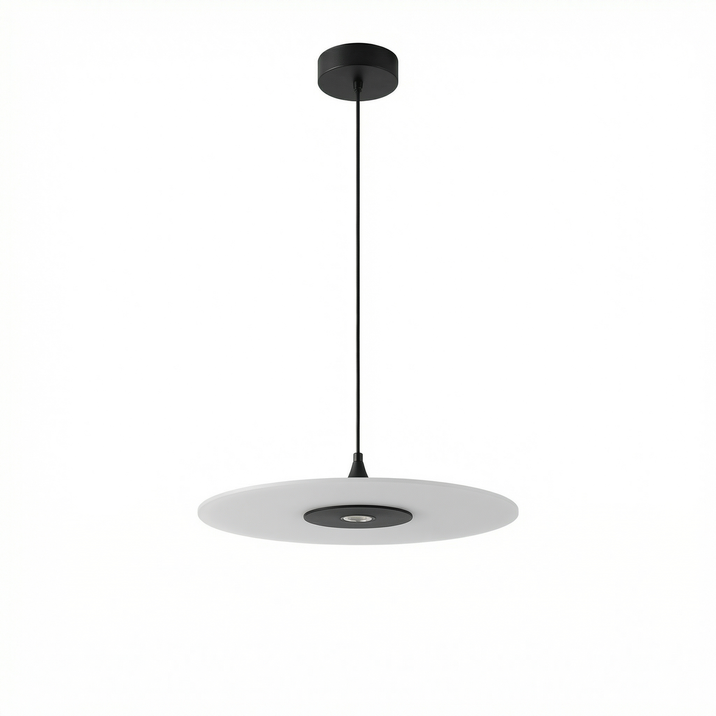 Suspension Moderne Style Graphique Élégance Fonctionnelle – Disque Éclipse