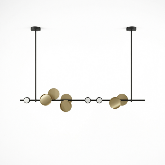 Suspensions Métal Bicolore Lumière Homogène et Élégante – Linéa