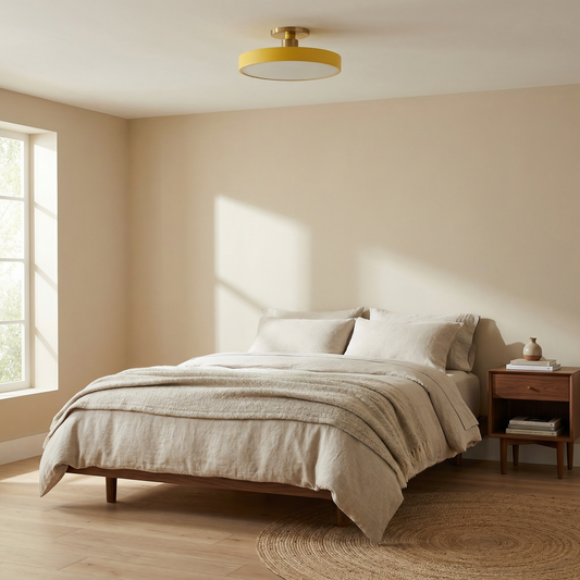 Moderne LED plafondlamp in aluminium voor slaapkamer – Alumin