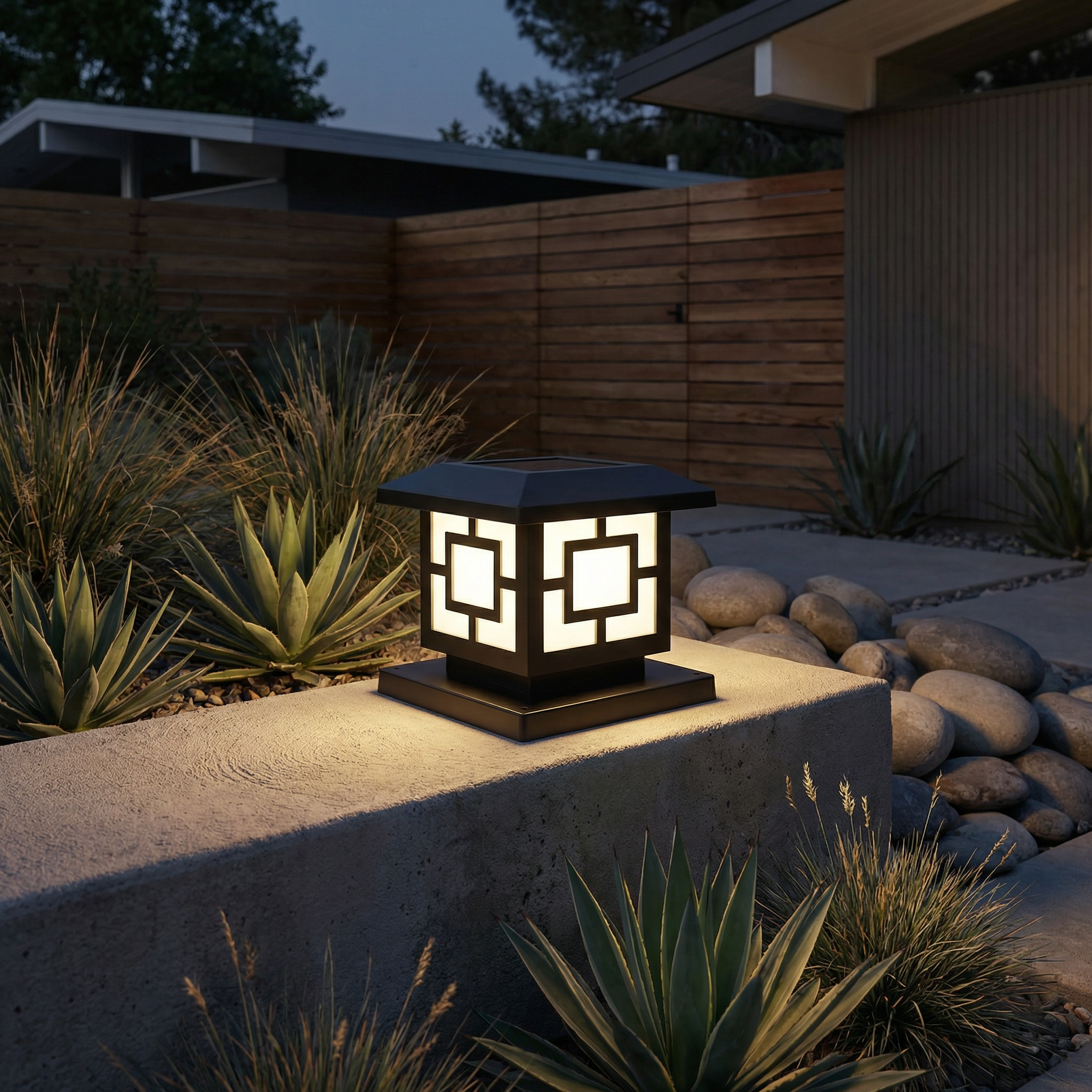 Moderne Waterdichte Zonne-Tafellamp voor Buiten – Solaira