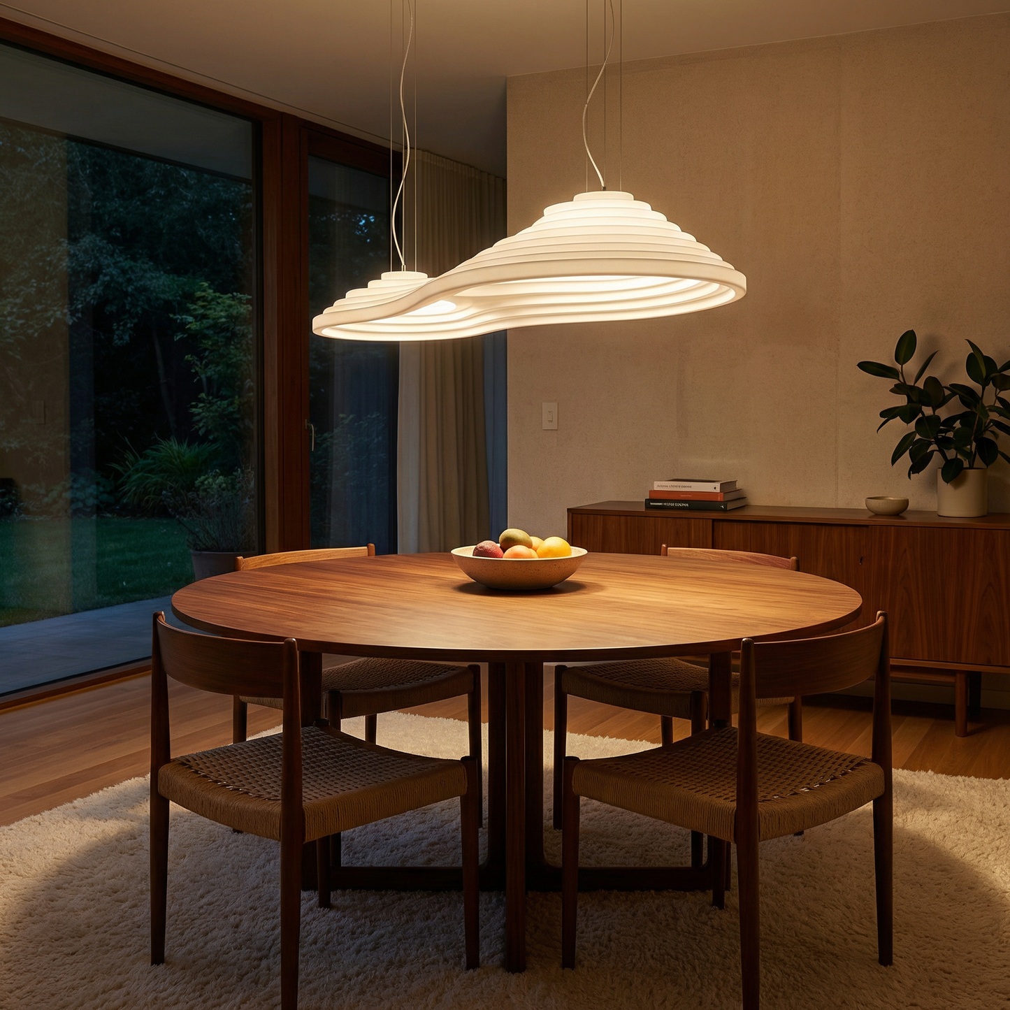 Modern harshanglamp voor woonkamer – Zelario