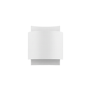 Steel white designer wall light – Eryndra