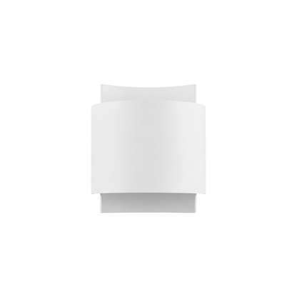 Steel white design wall light – Eryndra