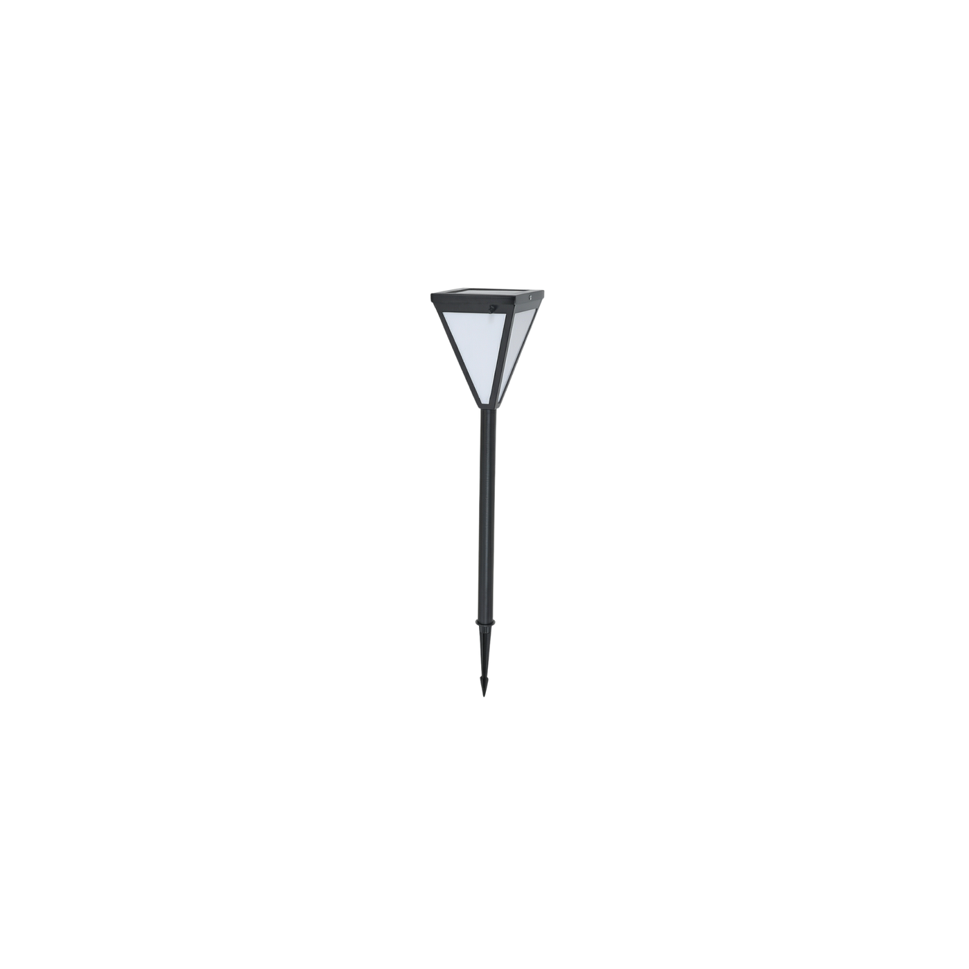 Lampe d'extérieur LED en métal noir design contemporain – Oranys