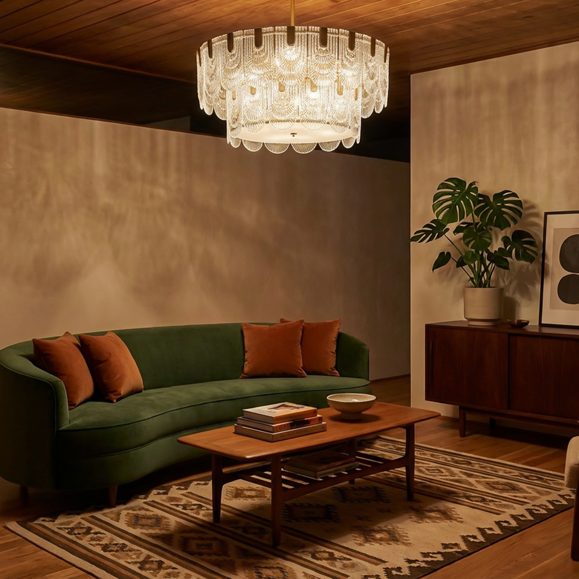 Plafonnier Design Géométrique Diffusion Douce – Prisma