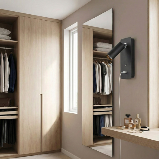 USB Wandlamp Minimalisme Praktisch Interieurdesign – Connexion