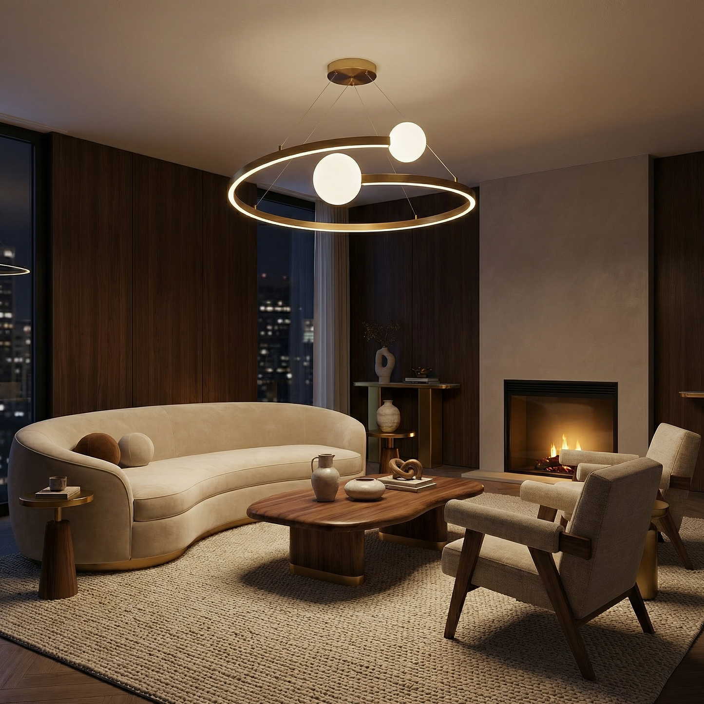 lustre Zenya vue détail | Luxarmonie