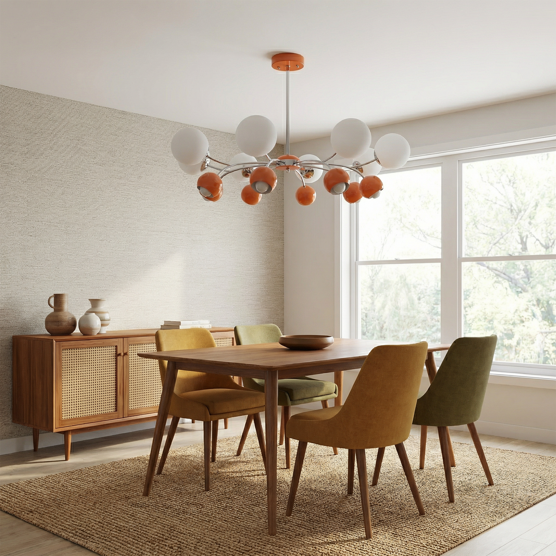 Plafonnier Vent Solaire vue ambiance | Luxarmonie