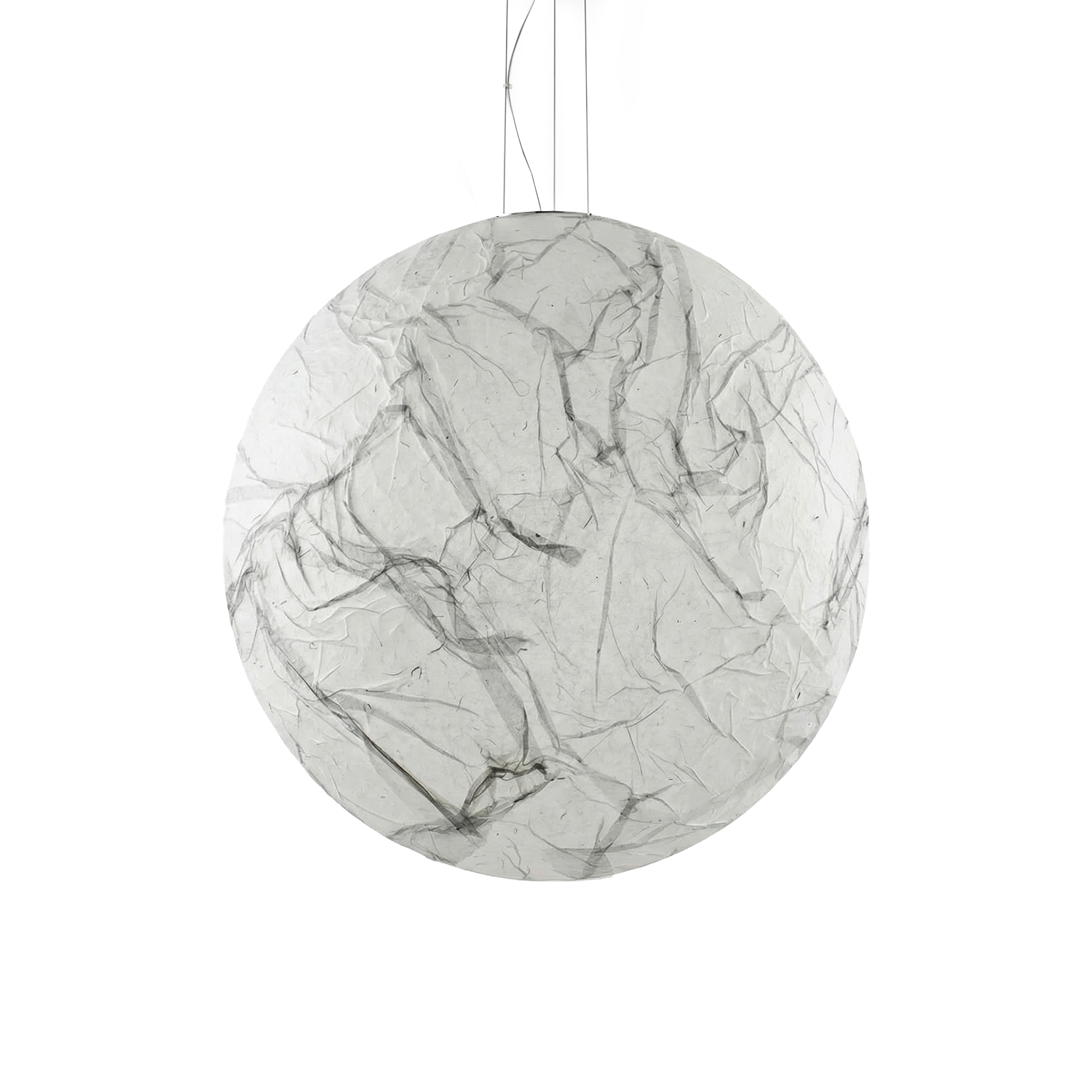 Suspension LED en métal blanc pour chambre d'enfant – Lunaris