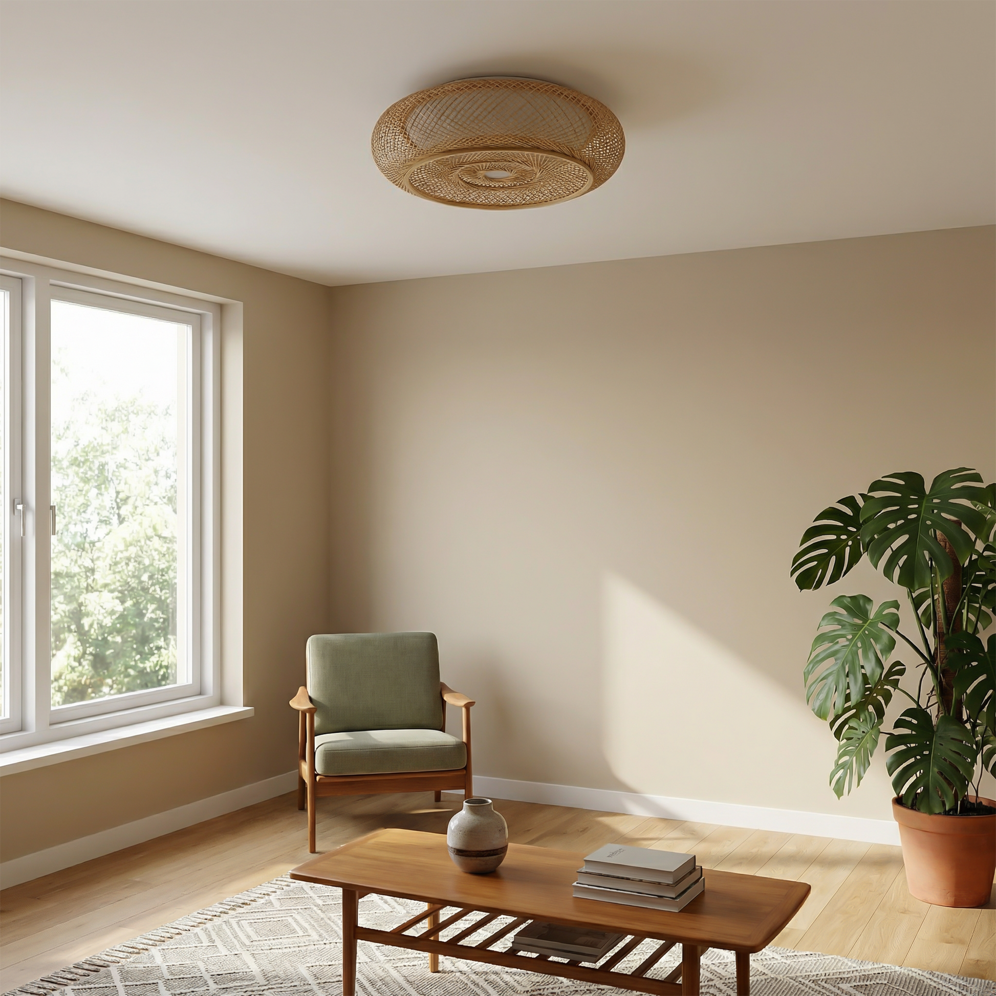 Plafonnier Celantra vue ambiance | Luxarmonie