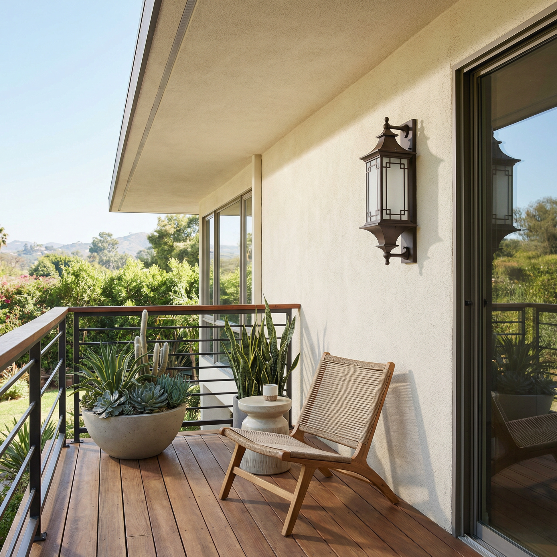 Luminaire Extérieur Candelor vue ambiance | Luxarmonie