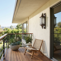 Applique murale extérieure en aluminium et verre – Candelor