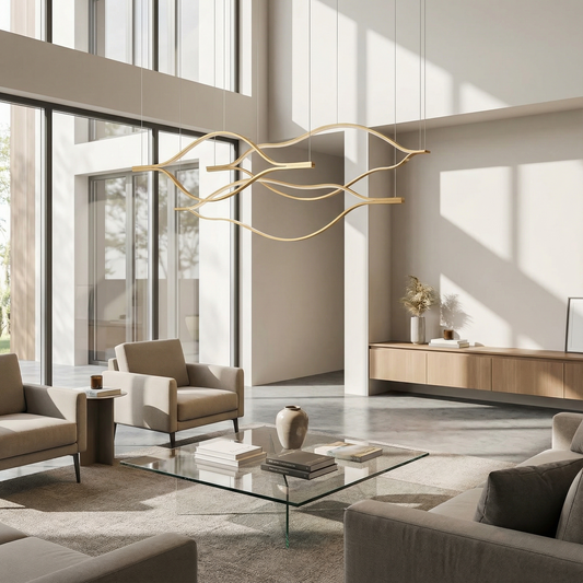 Lustre Auralys vue ambiance | Luxarmonie