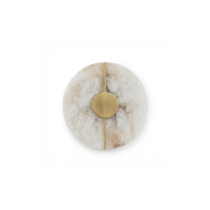 Wandlamp Aura Haute Distinction Gouden Afwerking Authentiek Marmer – Aura