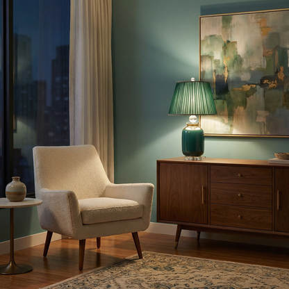 Table Lamp Emeraudia detail view | Luxarmonie